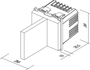 SVETILKA LED 3D DVOBARVNA 250V~ 2x0,4W 2M RG 91 - slika 4