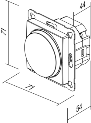 ZATEMNILNIK ROTACIJSKI MEN RLC 400W AT XO - slika 4