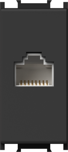 VTIČNICA CAT6a KS RJ45 8/8 1M SB