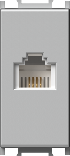 VTIČNICA TEL KS RJ11 6/4 1M ES