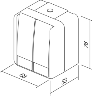STIKALO SERIJSKO IP44 10AX 250V~ PW - slika 4