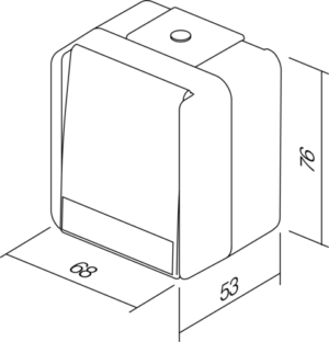 STIKALO MENJALNO IP44 10AX 250V~ GY - slika 4