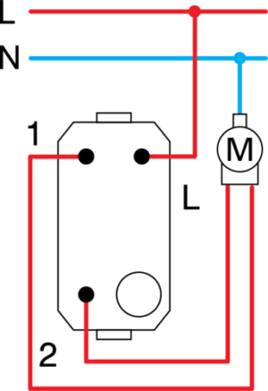 TIPKALO ŽALUZIJSKO 1-0-2 16A 250V~ 1M - slika 3