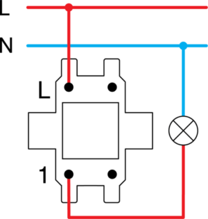 TIPKALO ENOPOLNO 10A 250V~ AT IN 01 XO - slika 3