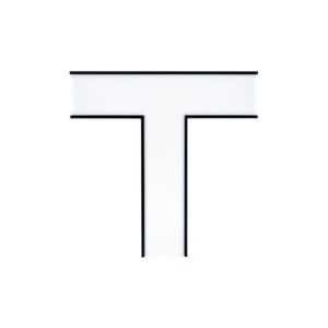 Priključek tipa T za linearno LED svetilko OFFICE