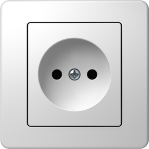 VTIČNICA 2P 16A 250V~ PW
