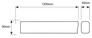 LED svetilka 120cm 40W 4500K 4000lm 110° IP20 OFFICE - slika 3