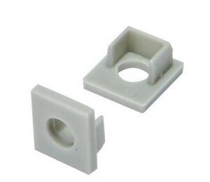 ALU profil VGRADNI 2m za LED trak za v mavčno ploščo - knauf srebrna izbočen - slika 4