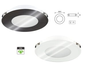 LED vgradna 1,9W svetilka 4100k 155lm IP44 CEL - slika 1