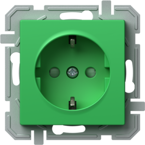 VTIČNICA SCHUKO 2P+E 16A 250V~ GR XO - slika 1