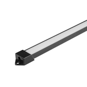 ALU profil NADGRADNI SLIM 2m za LED trak ozek 13,2x7mm - komplet - slika 4