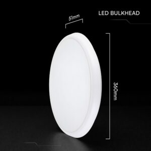 LED plafonjera z mikrovalovnim senzorjem gibanja