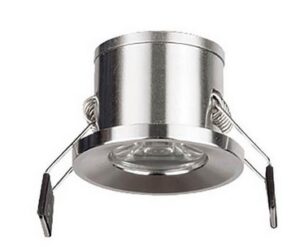 LED vgradna svetilka 1W 3000K 98lm IP20 srebrna