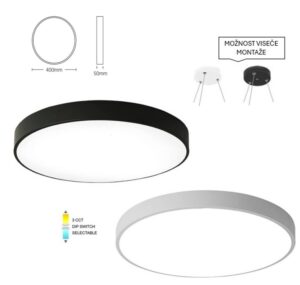 LED stropna svetilka 35W 2800lm CCT IP20 120° FINESSE 35