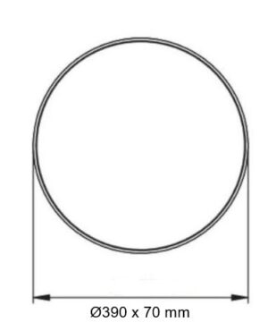 LED plafonjera 72W CCT 5400lm IP44 z daljinskim upravljalnikom ERIK - slika 3