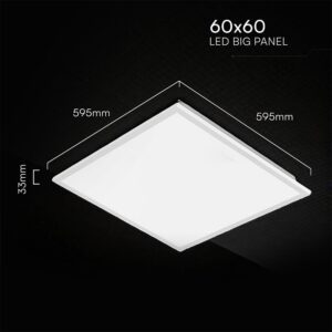 LED panel 595x595mm 40W 4000K za Armstrong strop - slika 5