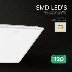 LED panel 595x595mm 40W 4000K za Armstrong strop - slika 6