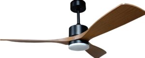 LED stropni ventilator 18W 3CCT 1440lm IP20 črna+les - slika 5