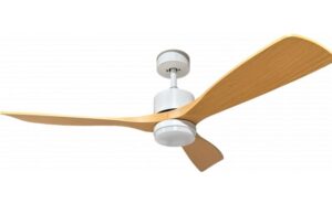 LED stropni ventilator 18W 3CCT 1440lm IP20 bela+les - slika 5
