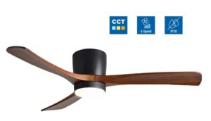 LED stropni ventilator 18W 3CCT