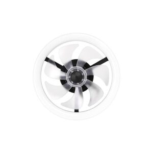 LED svetilka z ventilatorjem 40cm 36W LED + 15W ventilator CCT – črna - slika 4