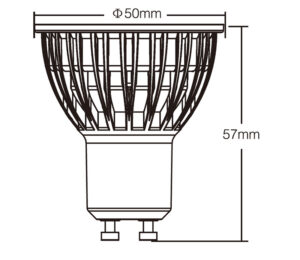 LED pametna sijalka GU10 4W RGB+CCT Mi-Light - slika 3