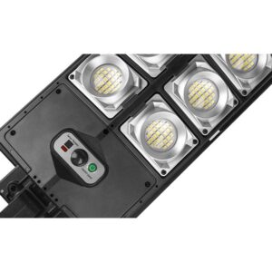 LED solarna cestna svetilka 4200lm z daljinskim upravljalnikom IP65 in senzorjem  gibanja - slika 4