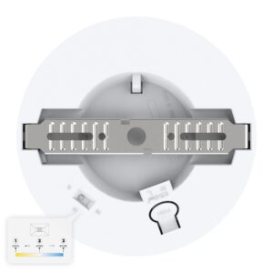 LED panel 6W nadgradni slim 3CCT 420lm IP20 EVORA - slika 8